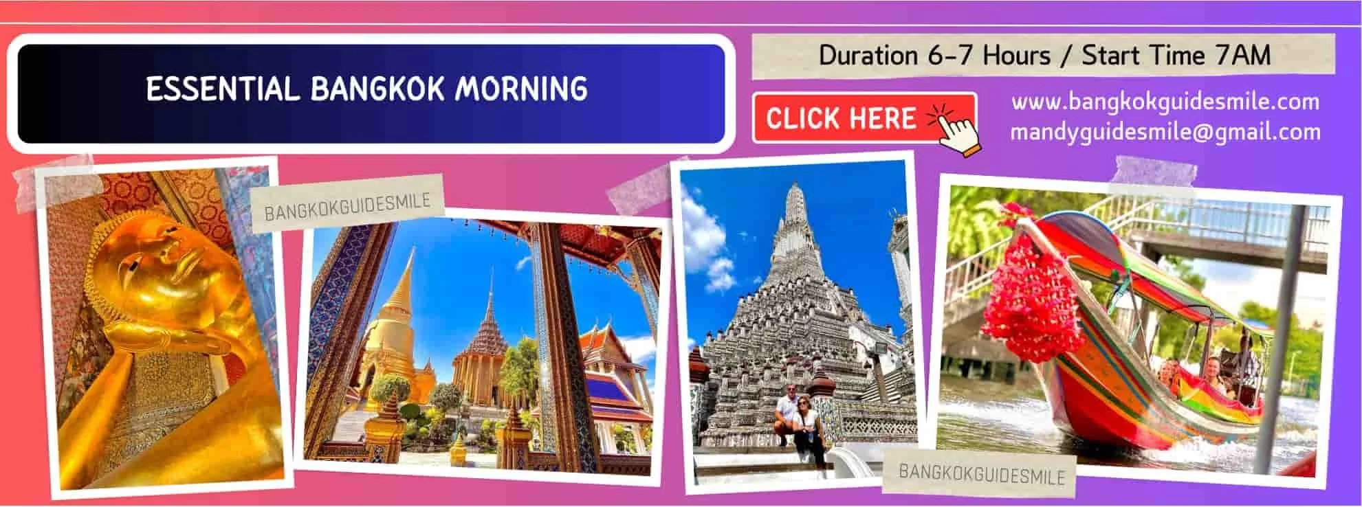 Bangkok Private Tour with Guide Mandy & Emma | Bangkok Tour Guide